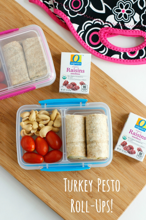 Easy Lunchbox Idea: Turkey Pesto Roll-Ups - Make and Takes