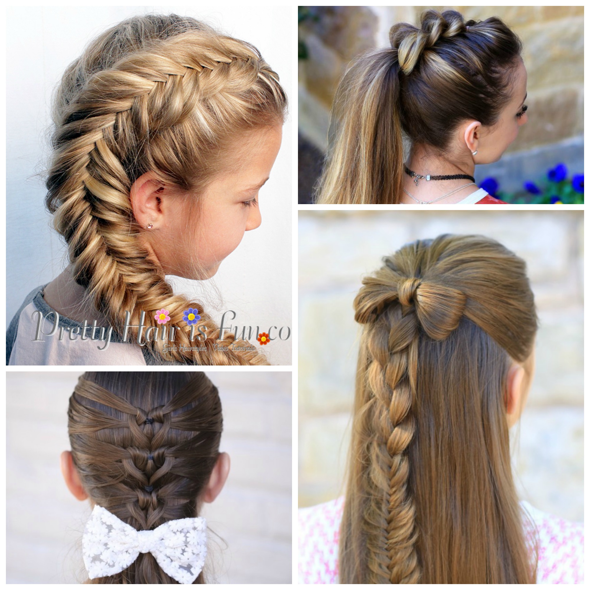 15 Cute Girl Hairstyles From Ordinary to Awesome - Make and Takes