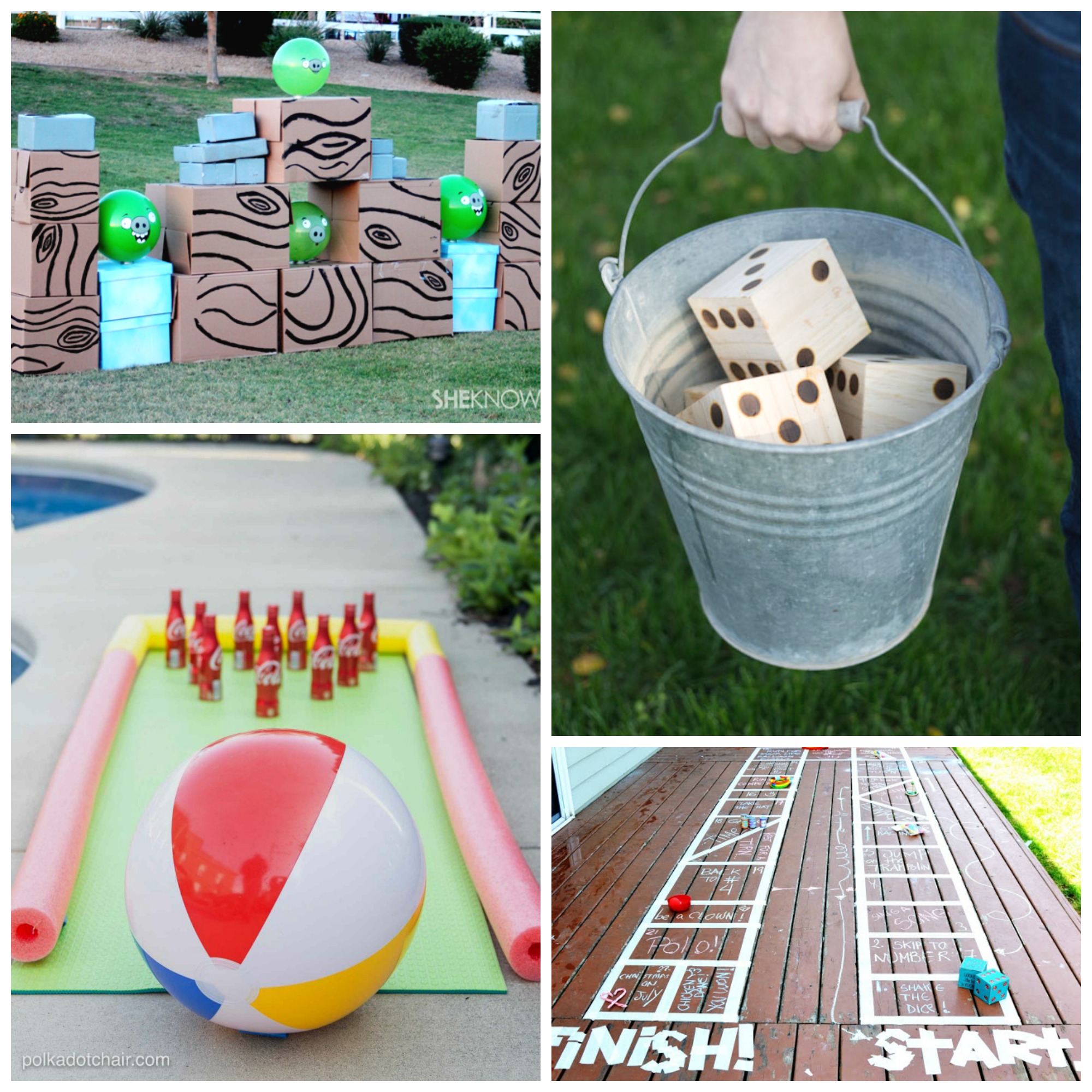 15 Diy Lawn Games To Make Make And Takes