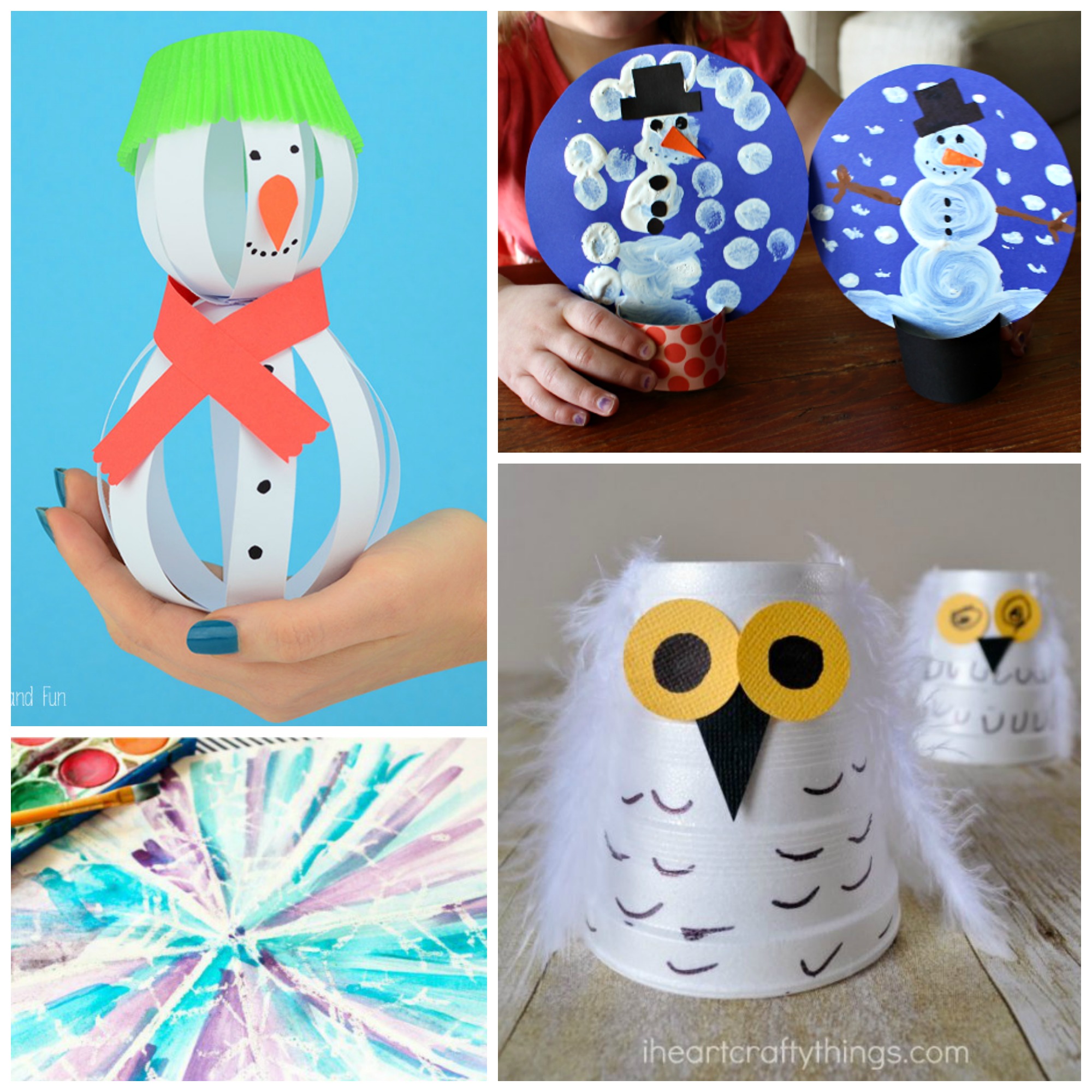 15 Snow Day Crafts for Kids - Make and Takes