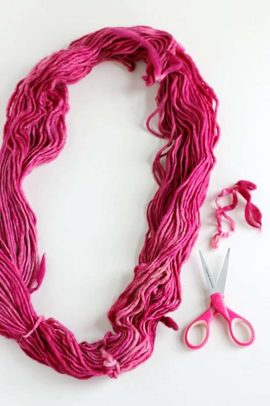 How to Hand Wind a Hank of Yarn Make and Takes