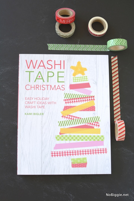 Easy Washi Tape Christmas Tree Treat Bag - The Crafty Blog Stalker