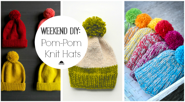 Pom-Pom Knit Hat Patterns - Make and