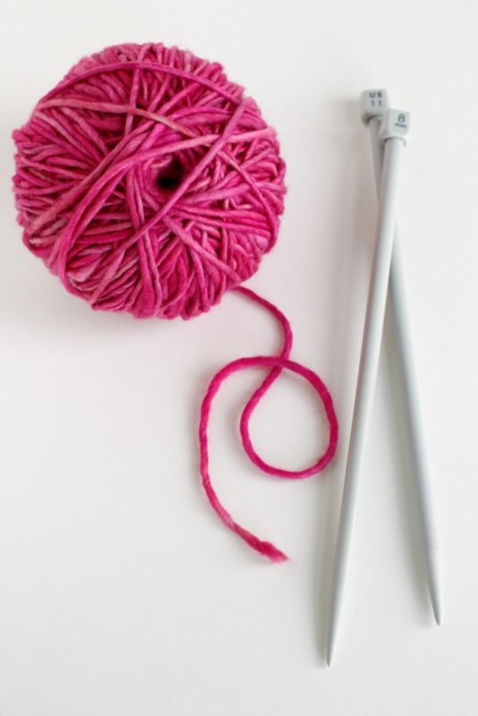 How to Hand Wind a Hank of Yarn Make and Takes