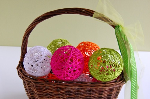 DIY Paper Mache Yarn Bowl