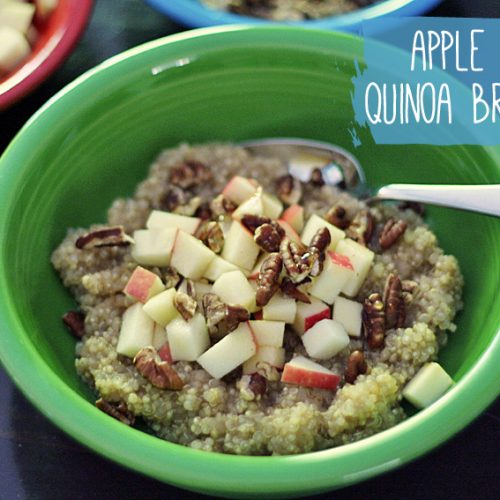 Apple Cider Quinoa Breakfast Make and Takes