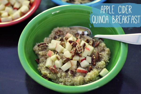 Apple Cider Quinoa Breakfast Apple Cider Quinoa Breakfast