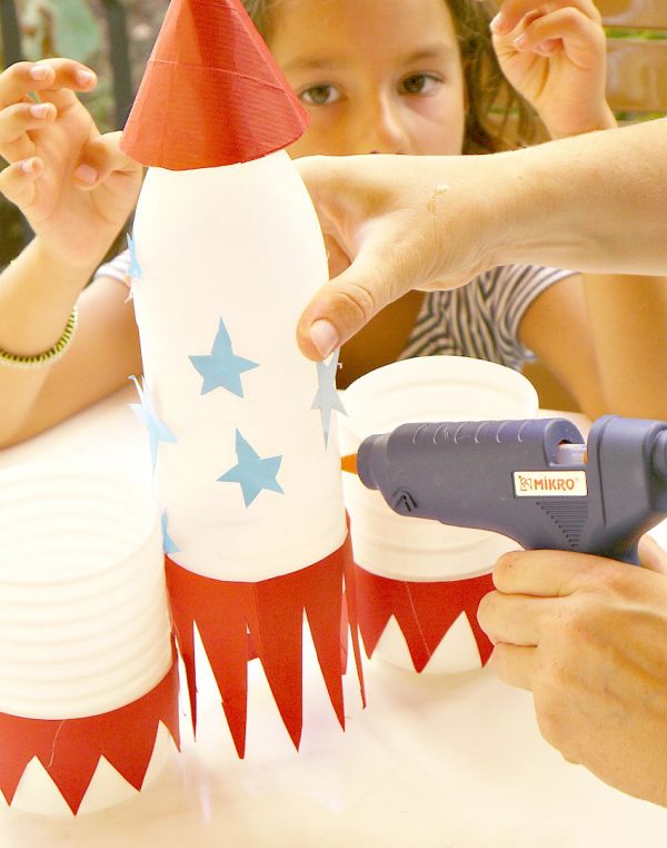 Pencil Holder Rocket - Make and Takes