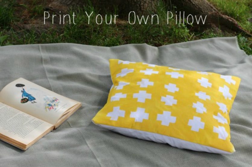 print your own pillow cover