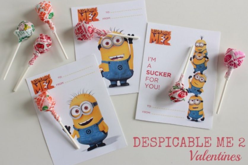 Despicable-Me-2-Valentines-Printables @makeandtakes.com