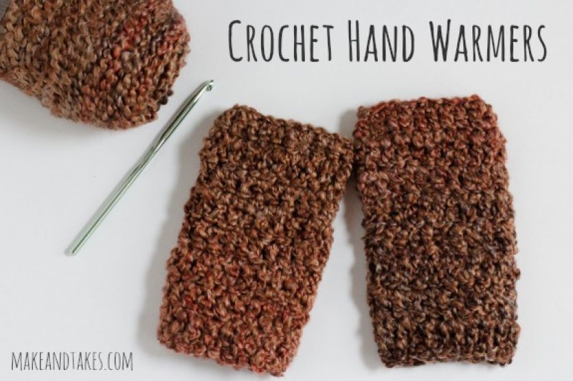 Crochet Hand Warmers to Wear