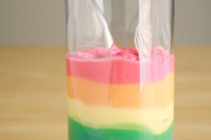 17 Lucky Rainbow Crafts to Make Rainbow Pudding