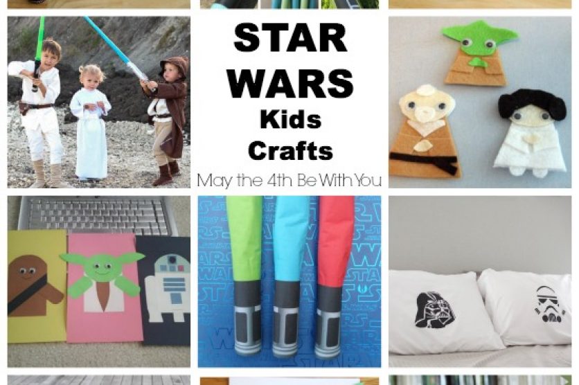 Star Wars Kids Crafts for May the 4th