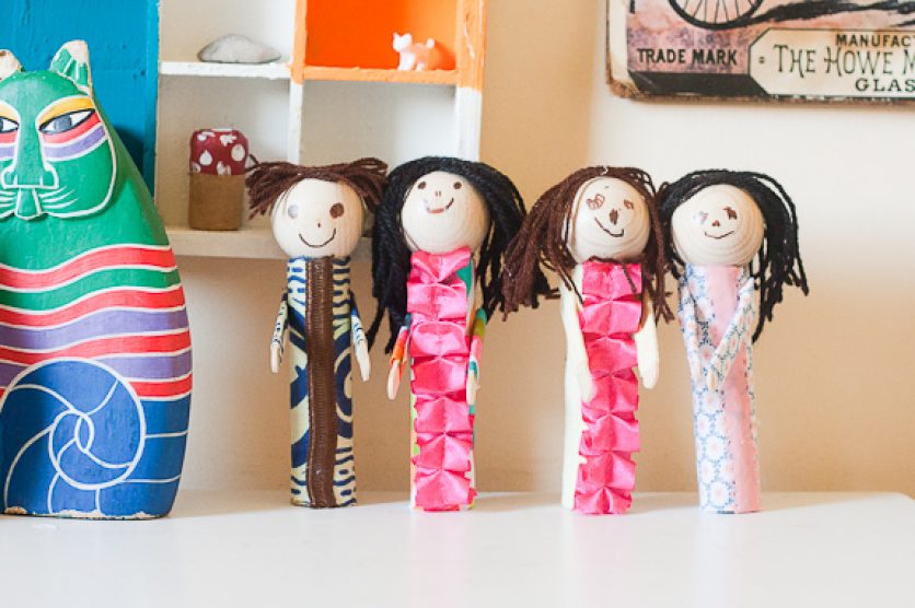 Paper Tube People by Francine Clouden (2 of 3)