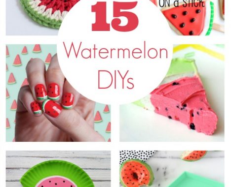 15 Watermelon DIY Projects to Make