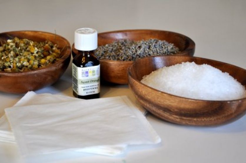 Homemade Bath Salts and oils