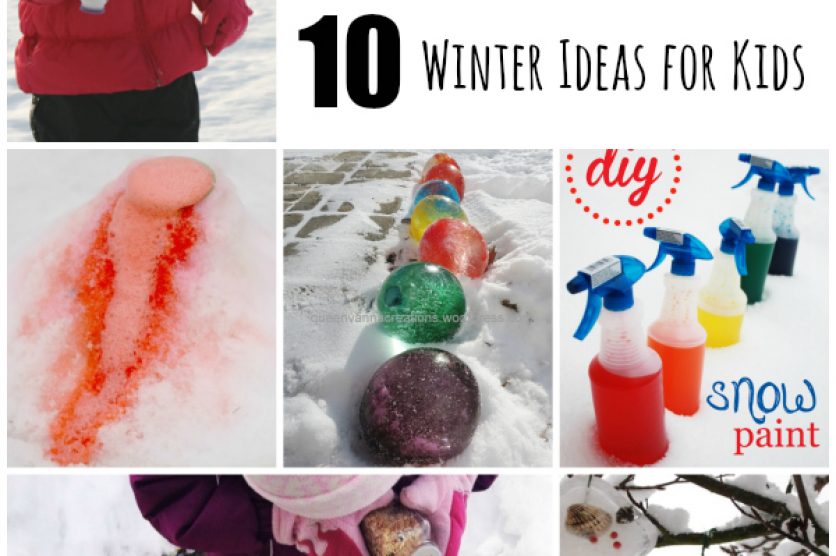 10 Winter Ideas for Kids to Play Outdoors