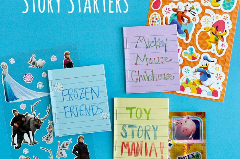 Disney Sticker Story Starters to Make for a Disney World Vacation