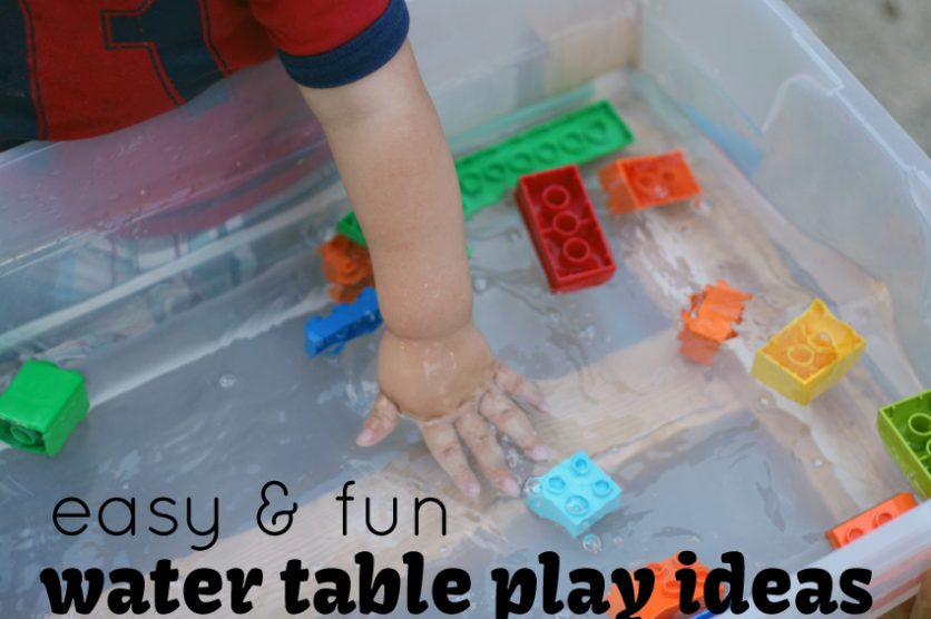 Unique water table play ideas for toddlers