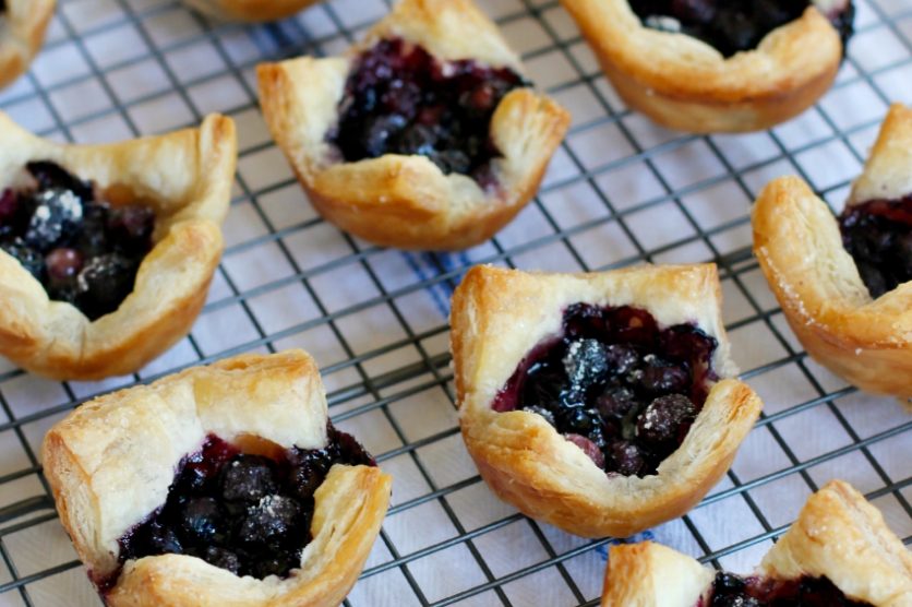 Bake Mini Blueberry Tarts in a Muffin Tin