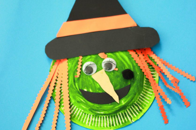 Make a wickedly fun paper plate witch Halloween craft. Cast a spell on your home, both inside and out with easy step-by-step instructions and pictures.