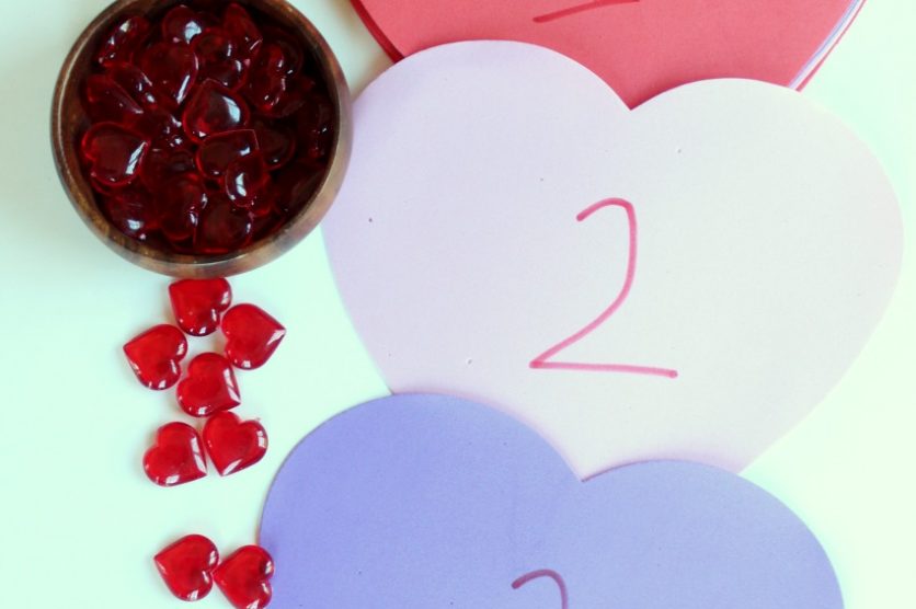 heart counting activity for preschoolers