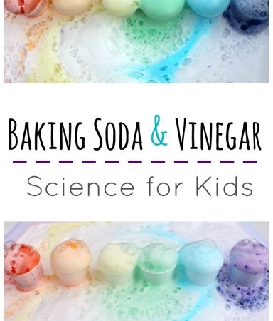 baking soda and vinegar science for kids