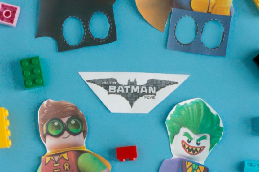 The LEGO Batman Movie Finger Puppet Printable