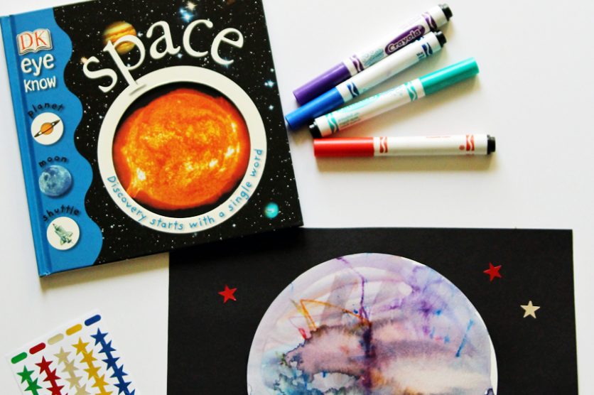Create your own planet with this fun and easy art project