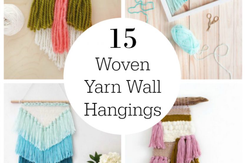 15 Gorgeous Woven Yarn Wall Hangings