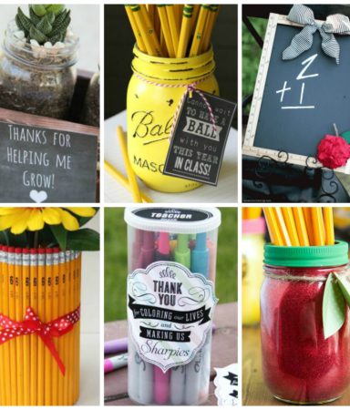 15 Back to School DIY Teacher Gifts