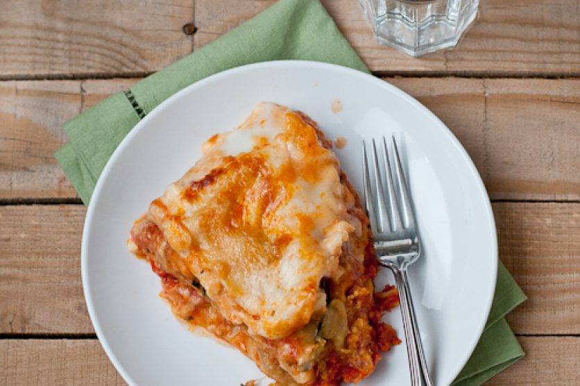 Make Slow-Cooker Roasted Vegetable Lasagna