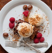 Brownie Sundaes for Two