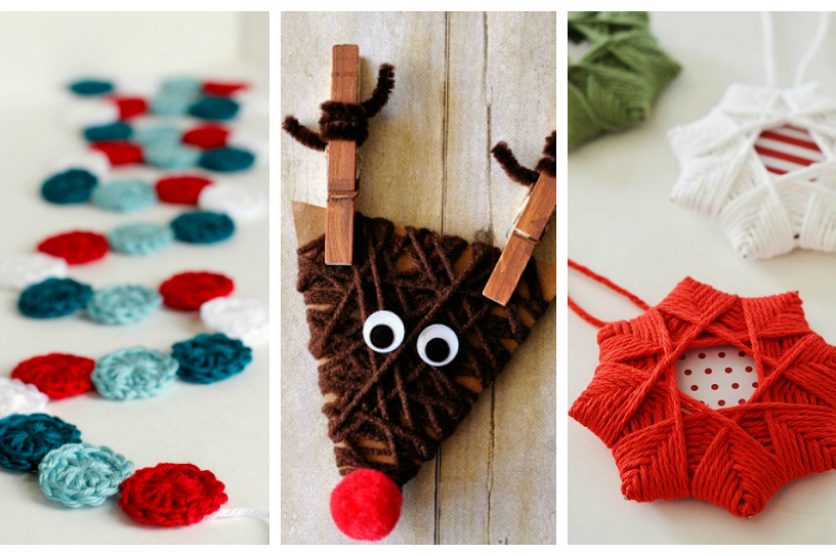 9 DIY Yarn Ornaments to Adorn Your Christmas Tree