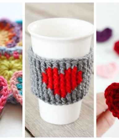 15 Heart Shaped Yarn Projects