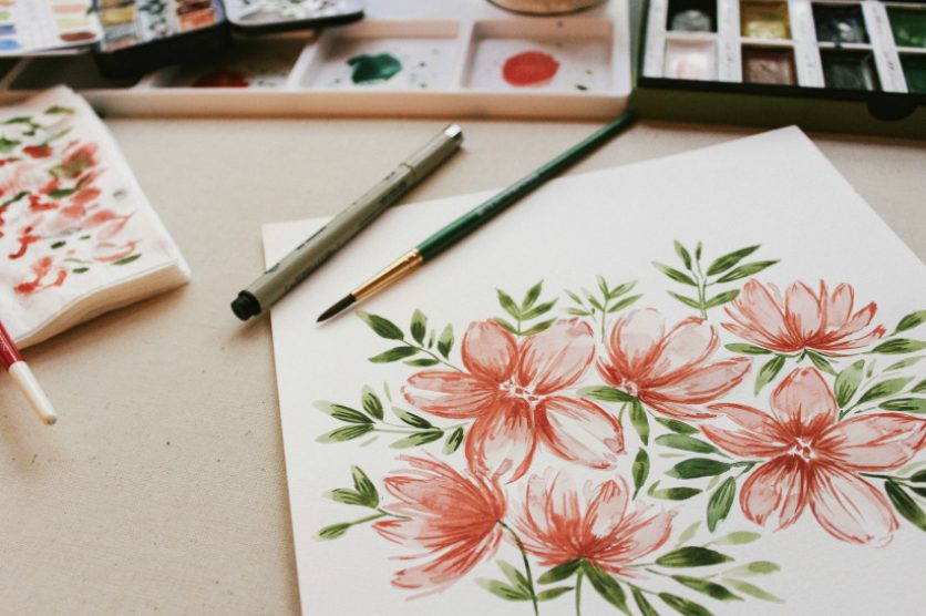 Gift Giving Ideas for Mother's Day Painting Class