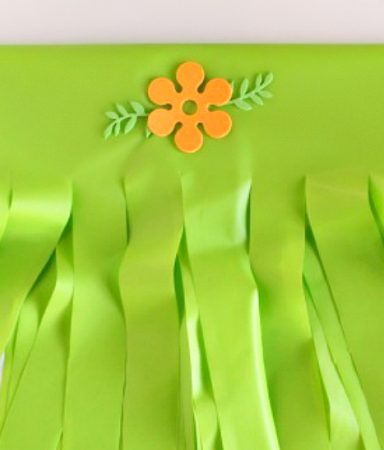 DIY Hula Skirt for party guests