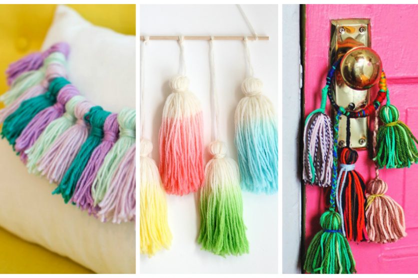 12 Totally Fun Yarn Tassels to Craft