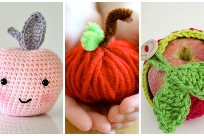 Cute Apple Yarn Projects to Make