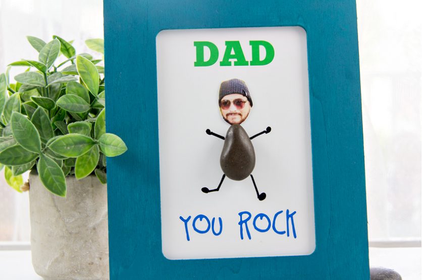 dad you rock fathers day craft for kids to make