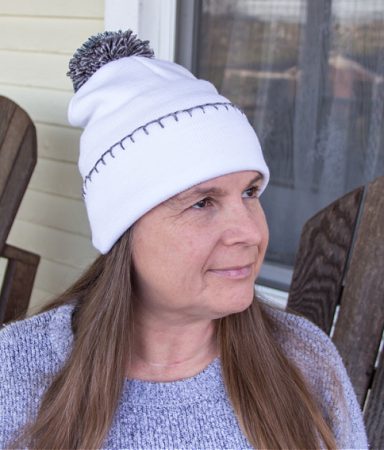 how to embellish a beanie