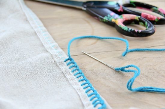 How to Crochet a Basket Liner Edge - Make and Takes