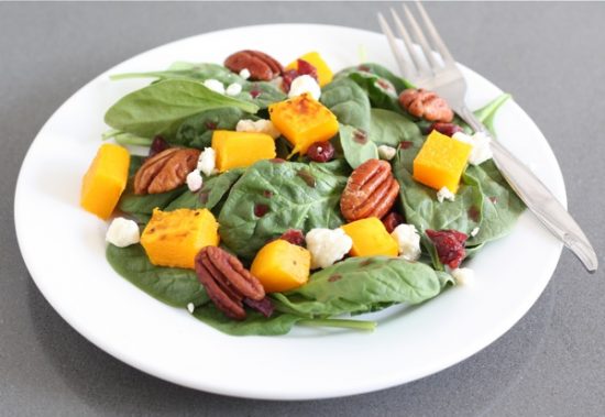 Thanksgiving Recipe: Roasted Butternut Squash Salad - Make and Takes