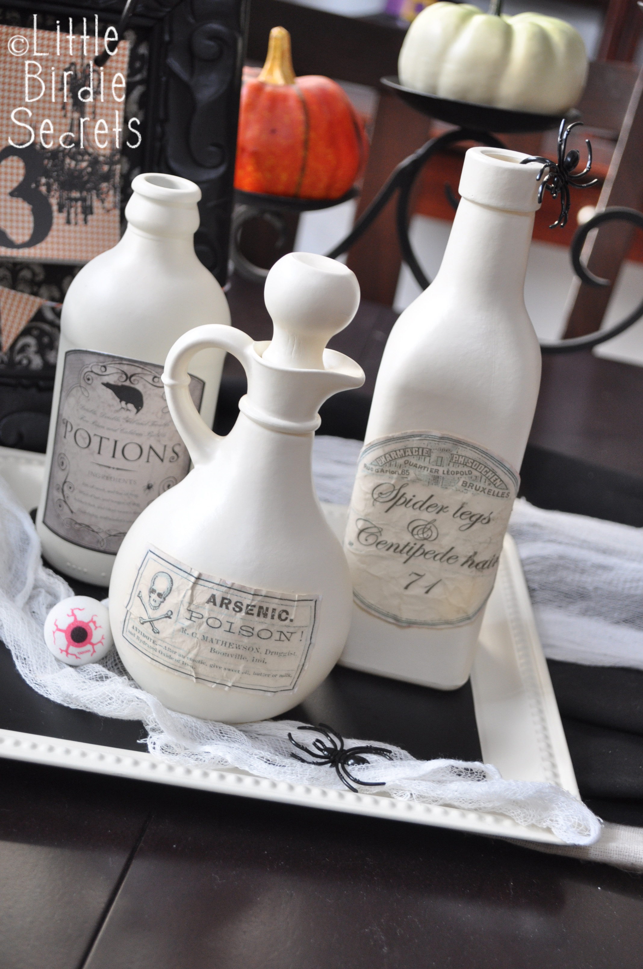 Aged Halloween Potion Bottle Labels Make And Takes