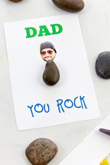 My Dad Rocks Printable and Craft - Make and Takes