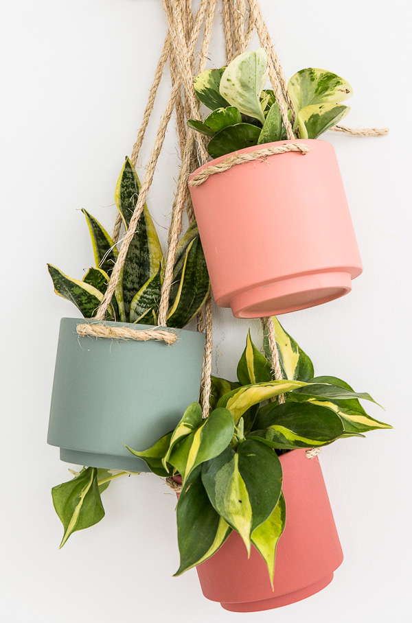 21 DIY Hanging Planters YOU Can Make Make and Takes