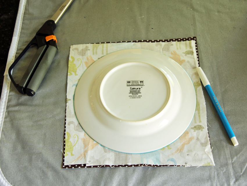 Fabric Frisbee for Indoor Play Make and Takes