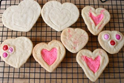 Heart Shaped Sugar Cookies