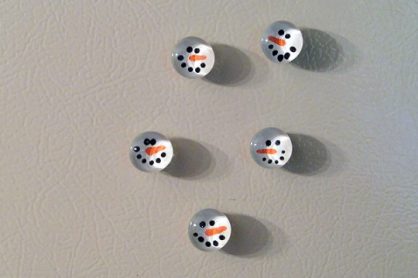 Snowman Magnets
