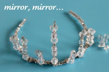 Mirror Mirror Snow White Crown Craft